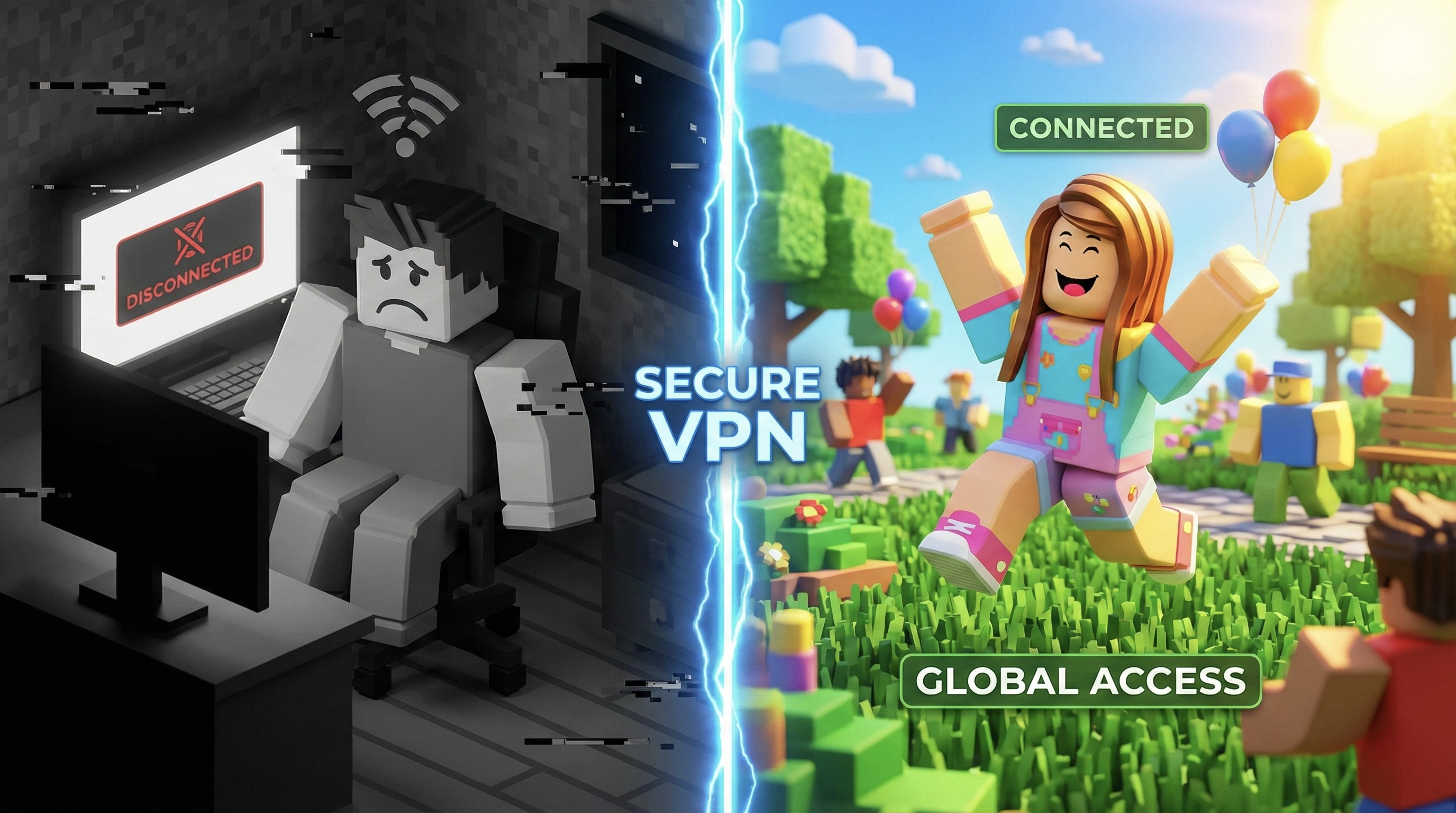 How to Play Roblox at School or Work in 2026 | UhuruVPN